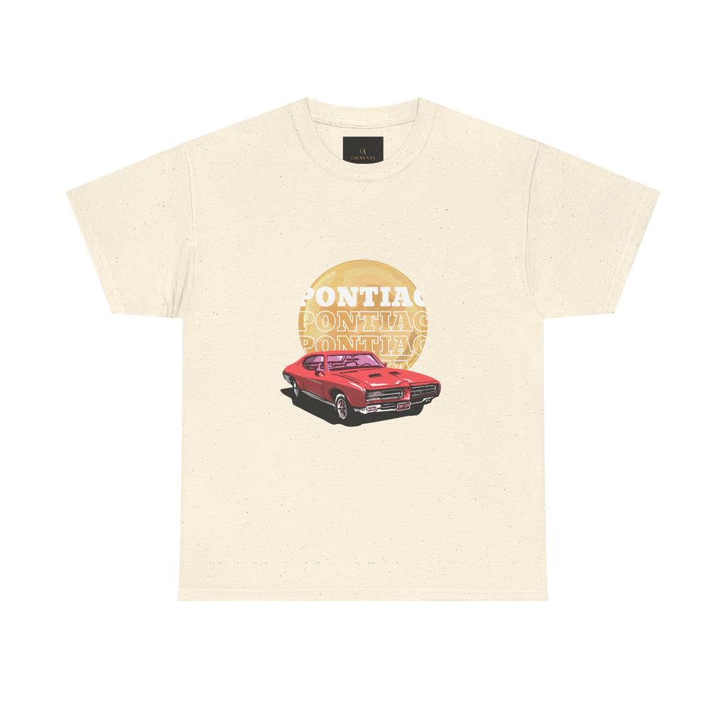 Pontiac GTO Retro Car T-Shirt — Vintage Muscle Car Graphic Tee