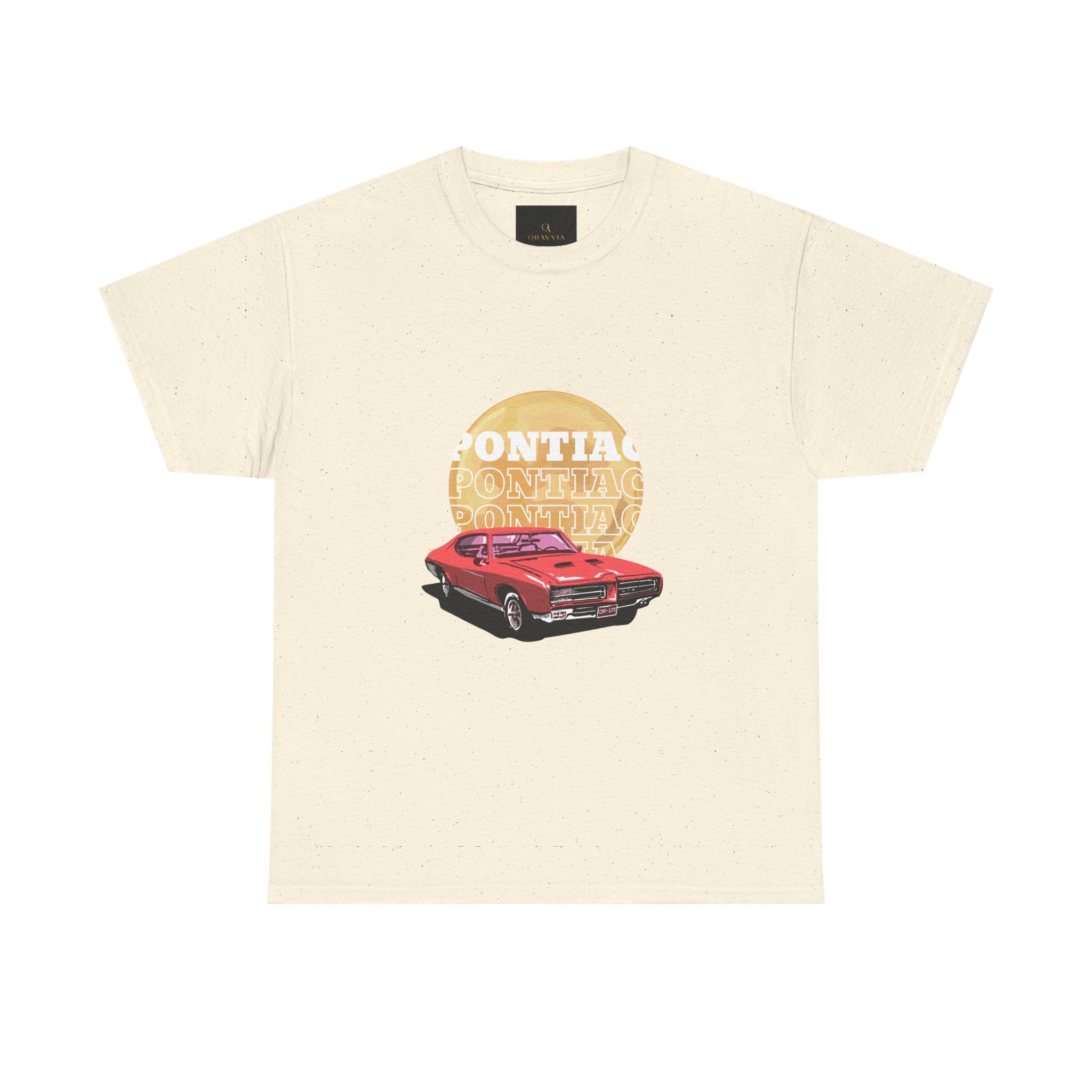 Pontiac GTO Retro Car T-Shirt — Vintage Muscle Car Graphic Tee