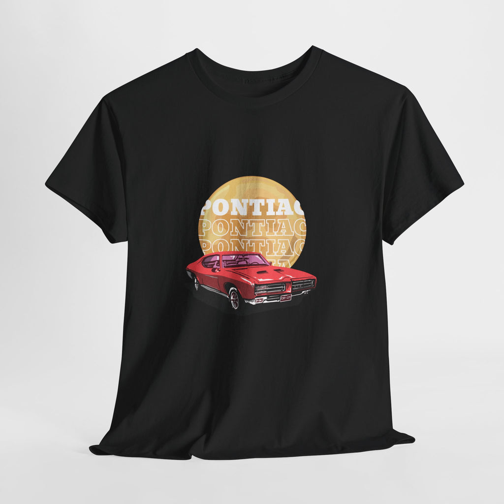 Pontiac GTO Retro Car T-Shirt — Vintage Muscle Car Graphic Tee