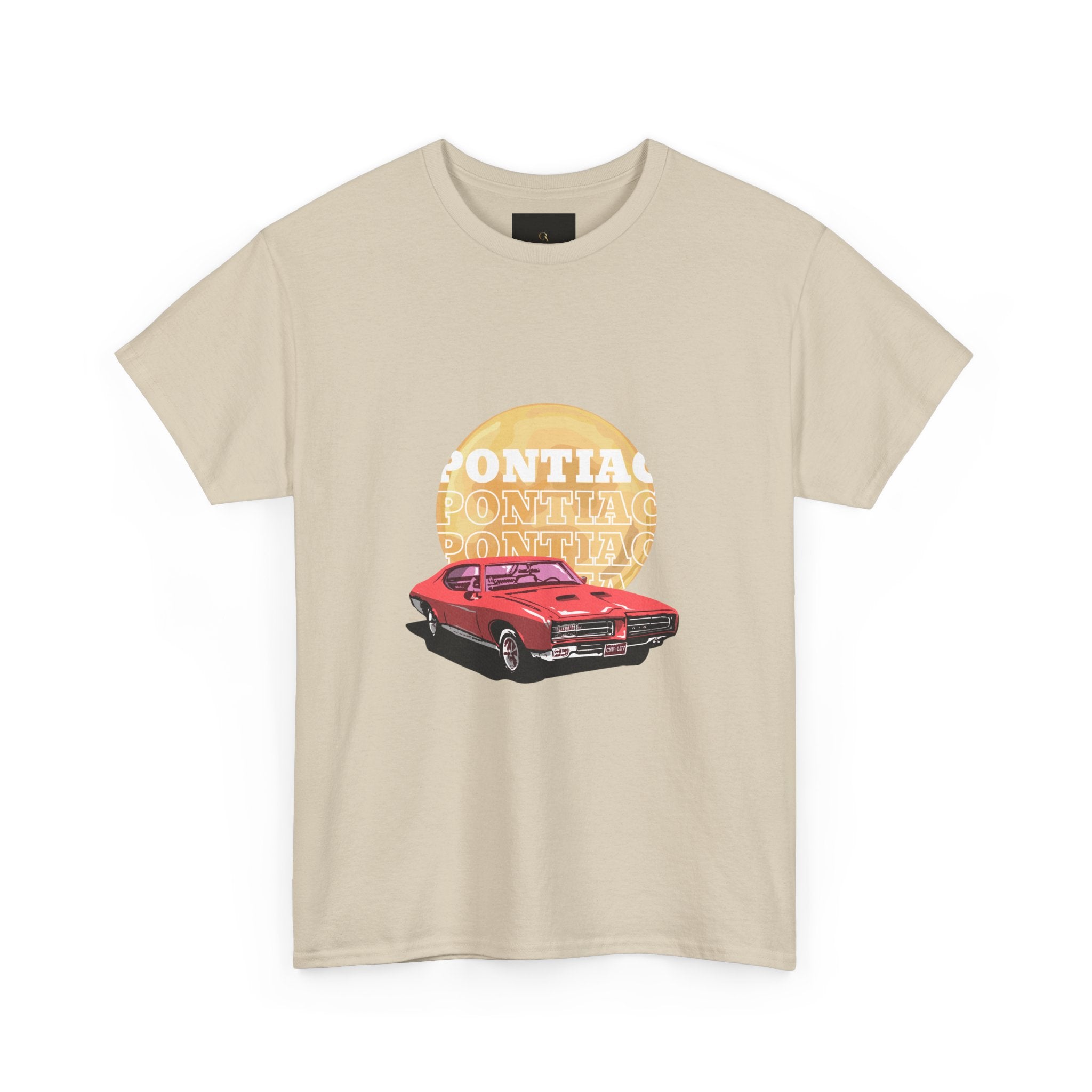 Pontiac GTO Retro Car T-Shirt — Vintage Muscle Car Graphic Tee