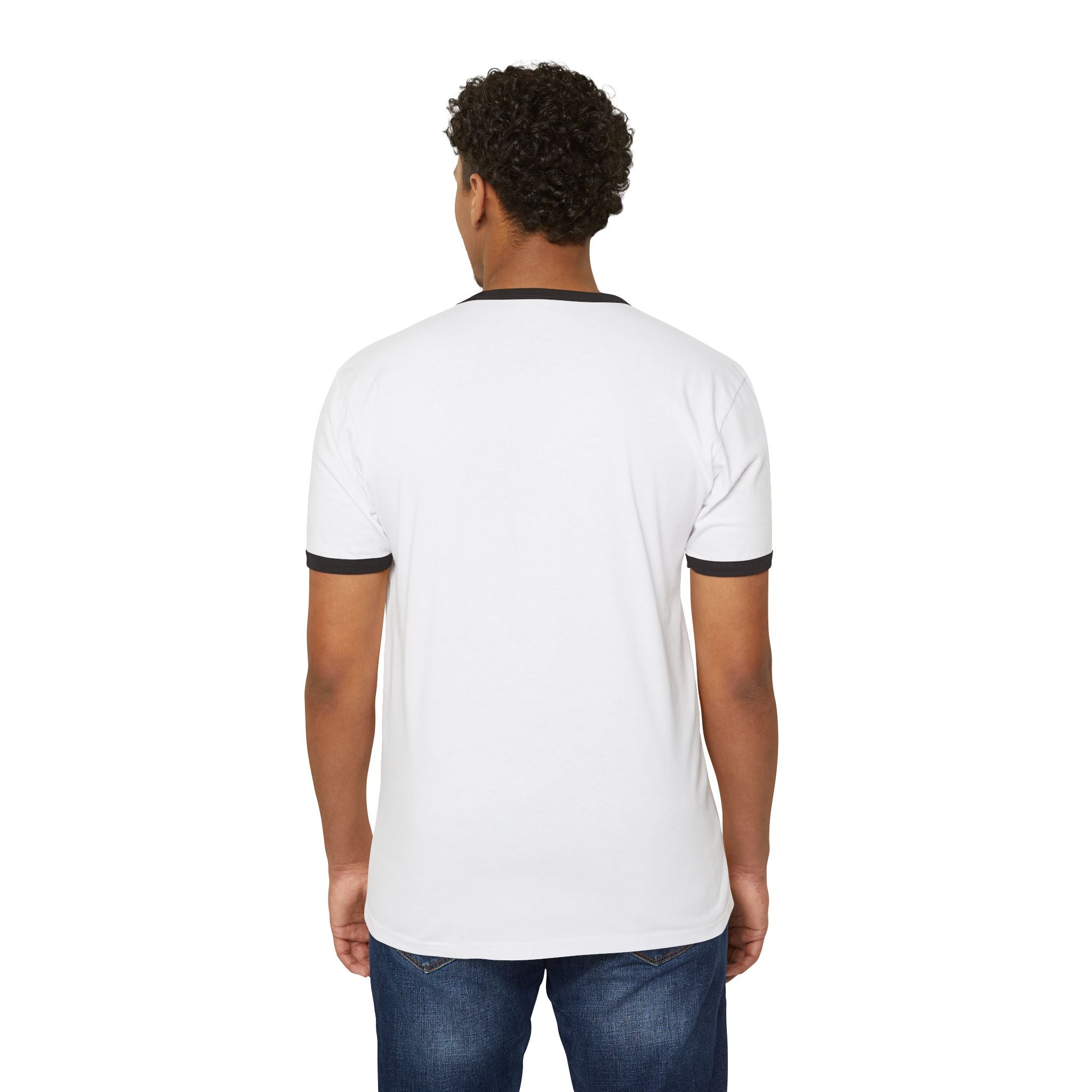 Don't Quit Ringer T-Shirt — Minimal Motivational Graphic Tee