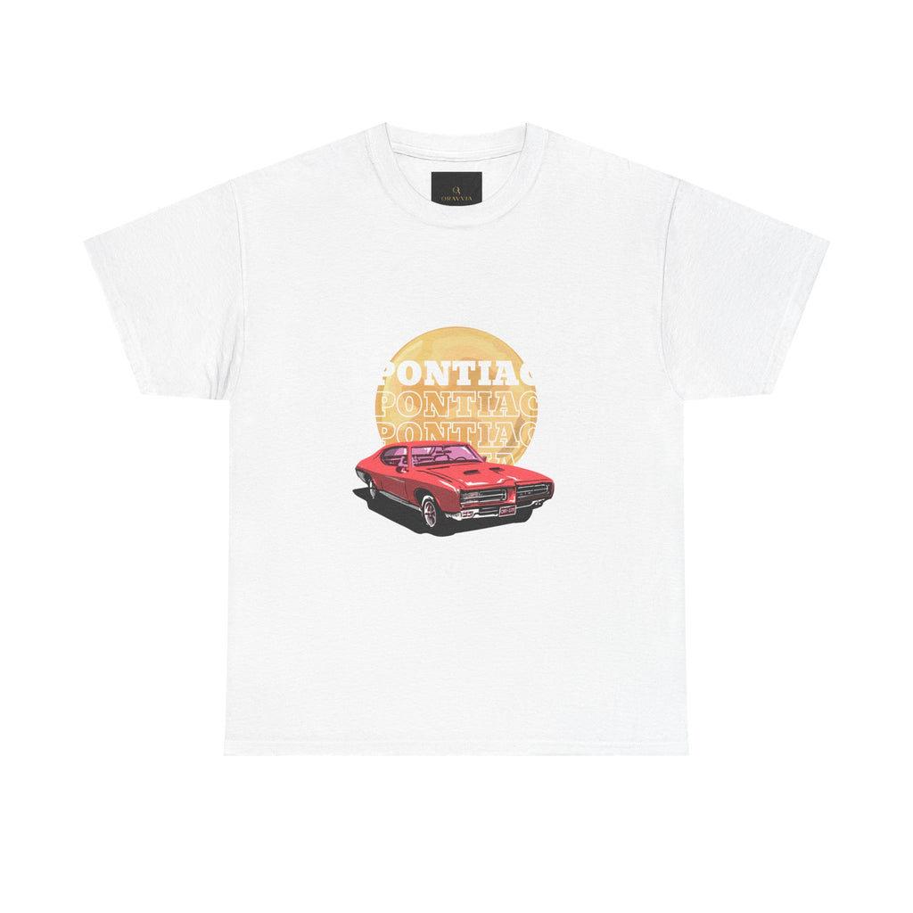 Pontiac GTO Retro Car T-Shirt — Vintage Muscle Car Graphic Tee