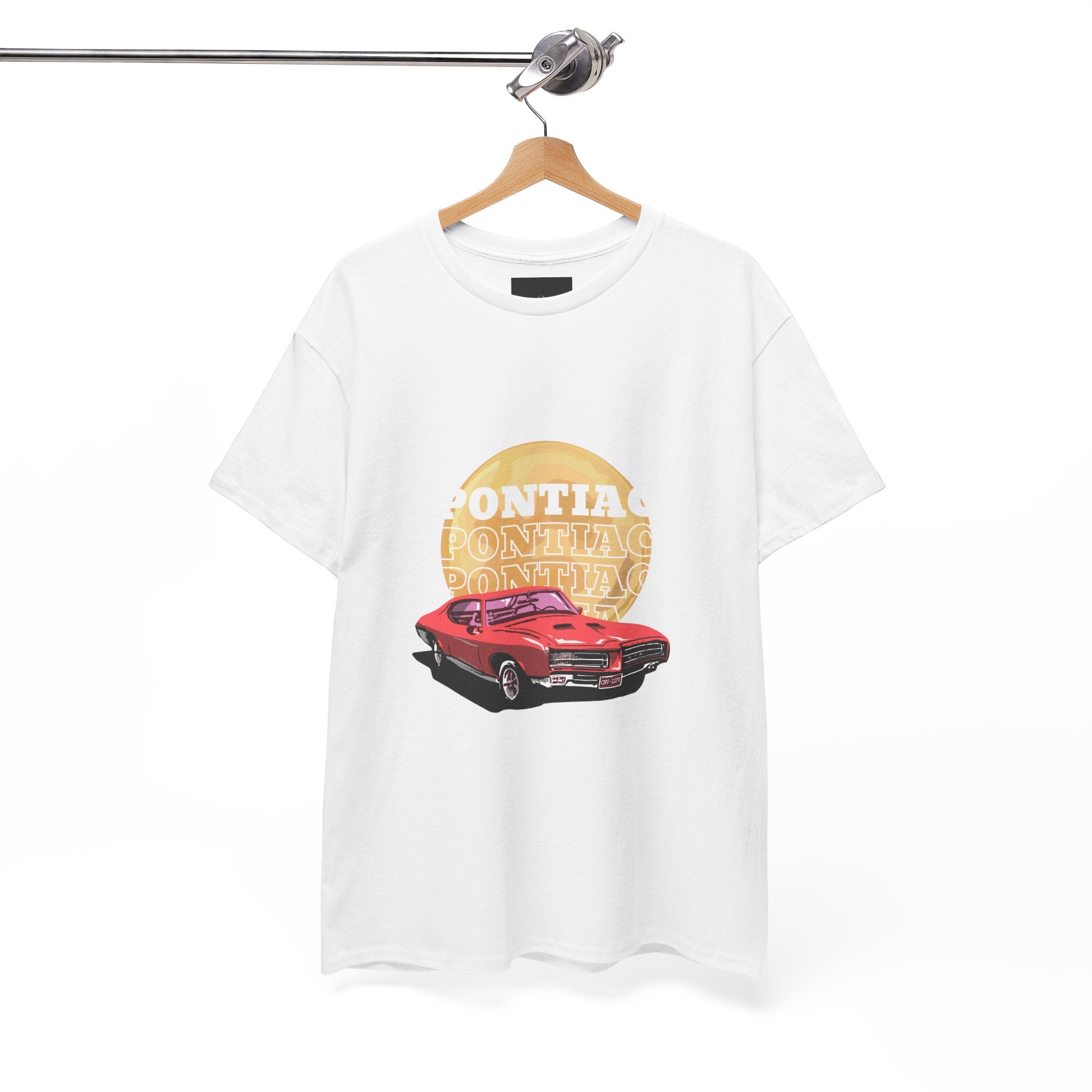 Pontiac GTO Retro Car T-Shirt — Vintage Muscle Car Graphic Tee