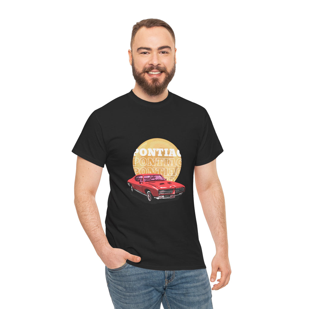 Pontiac GTO Retro Car T-Shirt — Vintage Muscle Car Graphic Tee