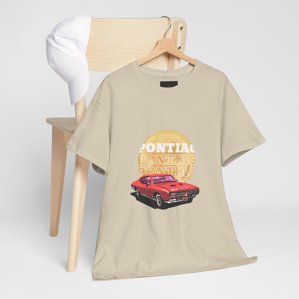 Pontiac GTO Retro Car T-Shirt — Vintage Muscle Car Graphic Tee