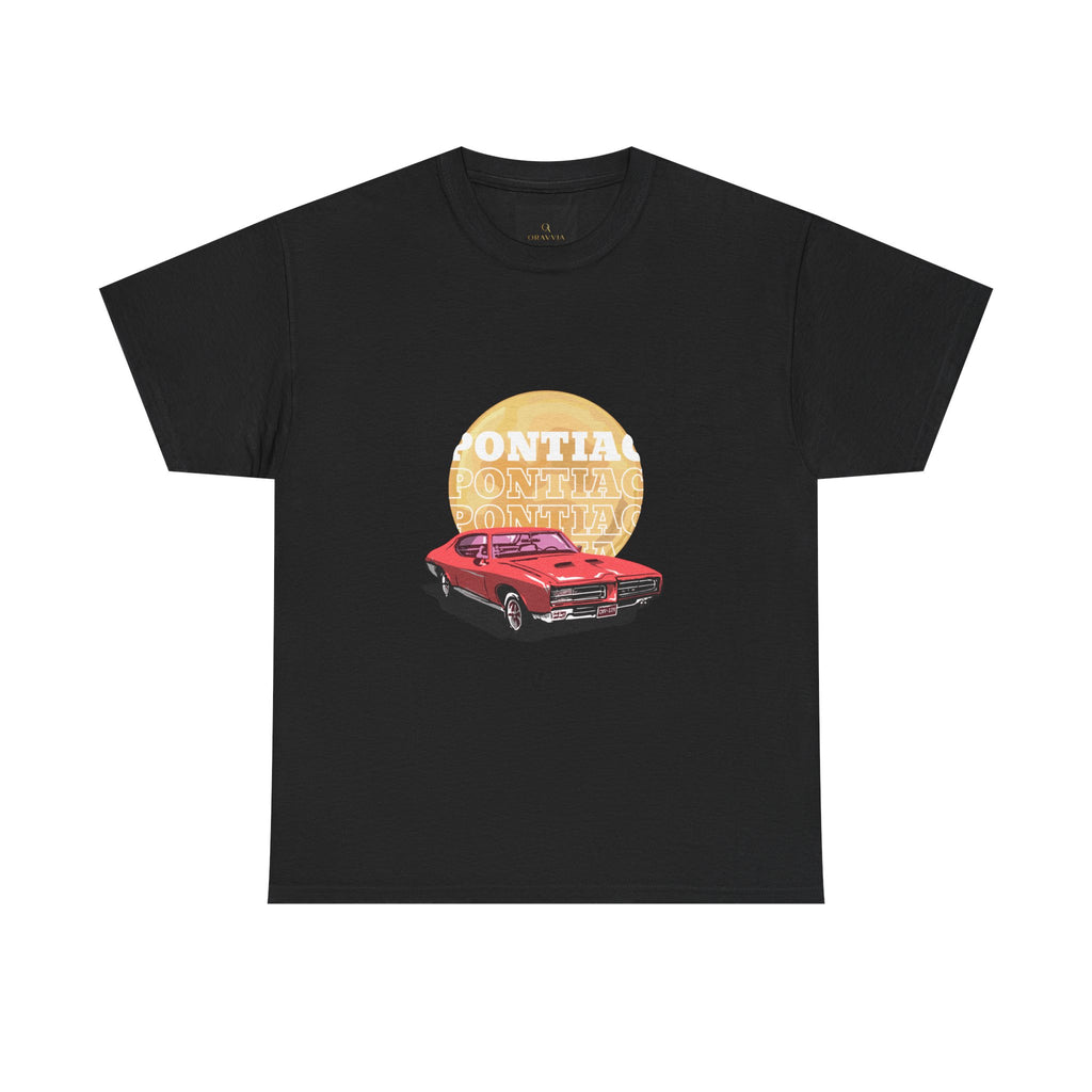 Pontiac GTO Retro Car T-Shirt — Vintage Muscle Car Graphic Tee