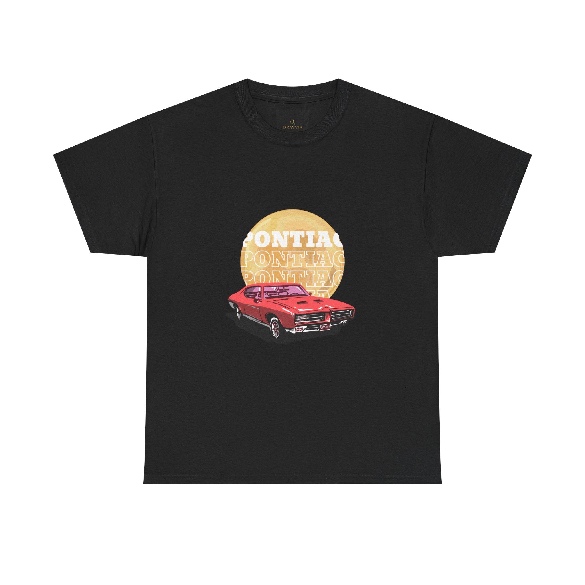 Pontiac GTO Retro Car T-Shirt — Vintage Muscle Car Graphic Tee