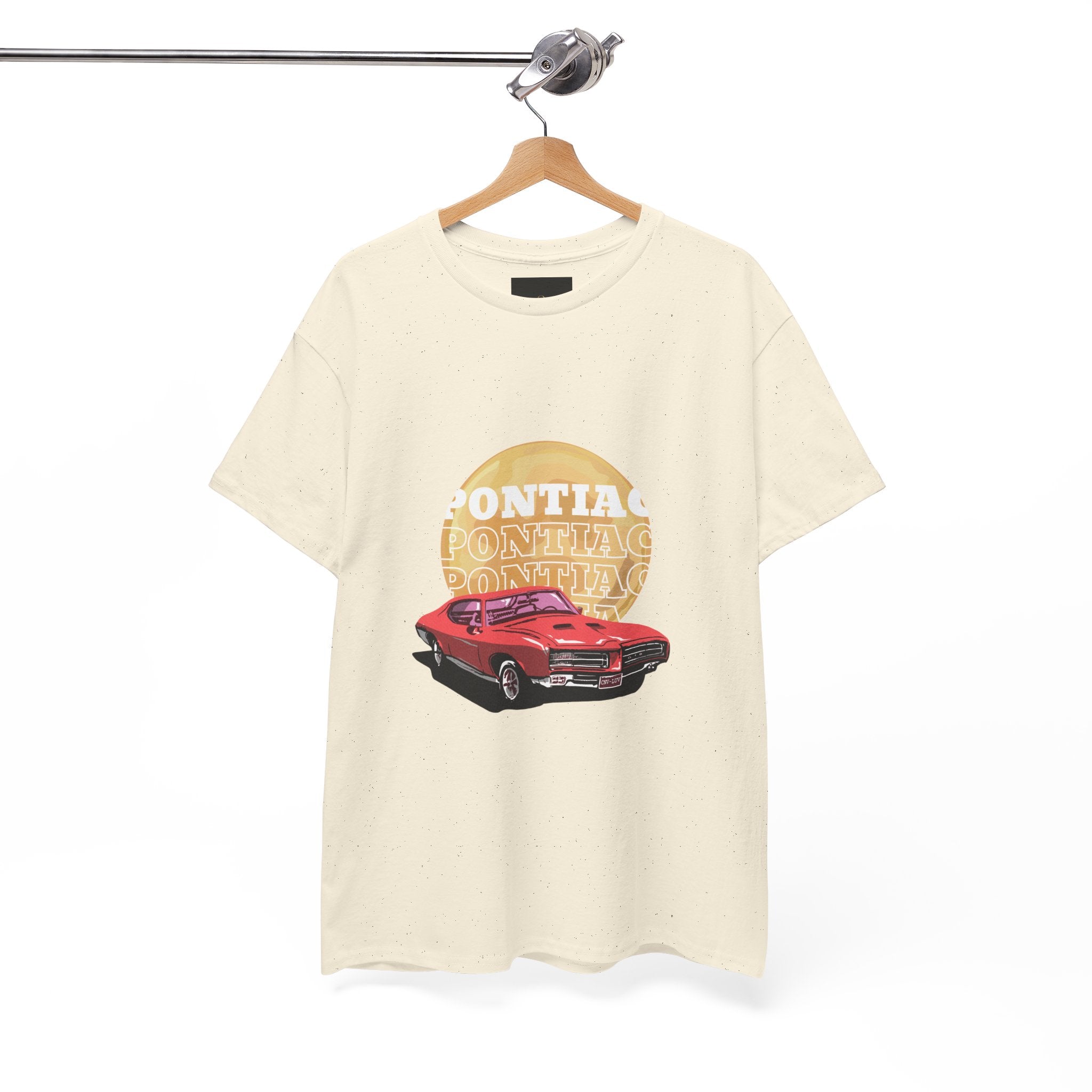 Pontiac GTO Retro Car T-Shirt — Vintage Muscle Car Graphic Tee