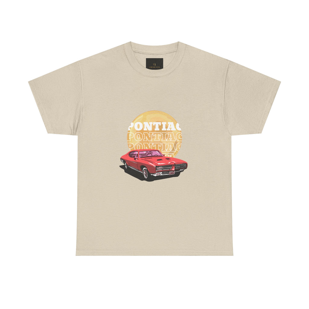 Pontiac GTO Retro Car T-Shirt — Vintage Muscle Car Graphic Tee