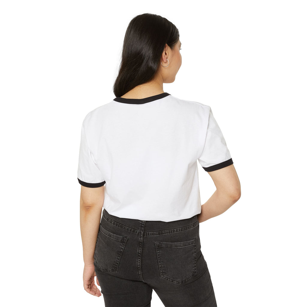 Don't Quit Ringer T-Shirt — Minimal Motivational Graphic Tee