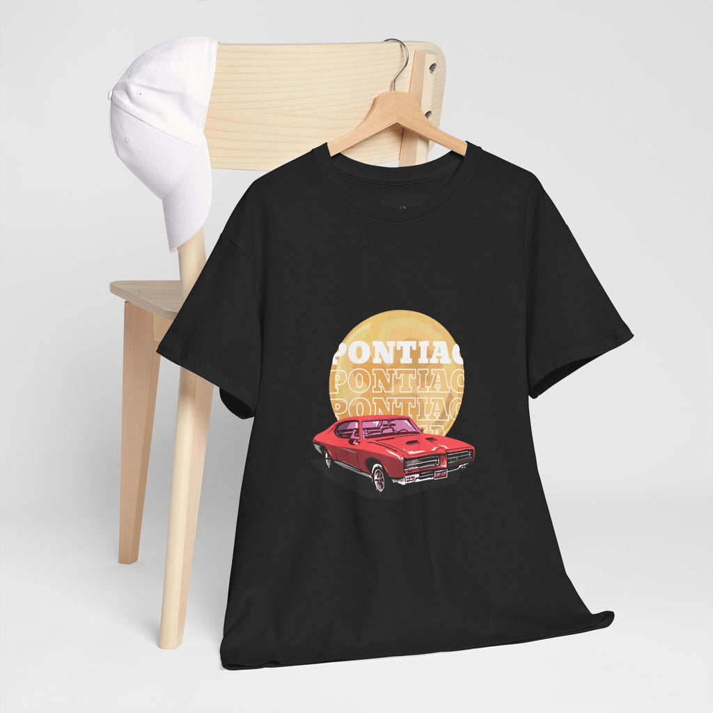 Pontiac GTO Retro Car T-Shirt — Vintage Muscle Car Graphic Tee