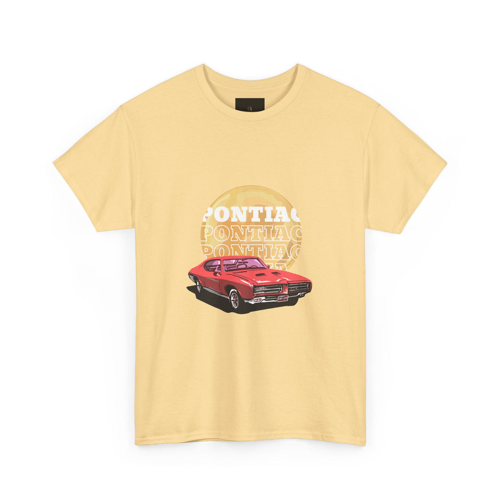 Pontiac GTO Retro Car T-Shirt — Vintage Muscle Car Graphic Tee