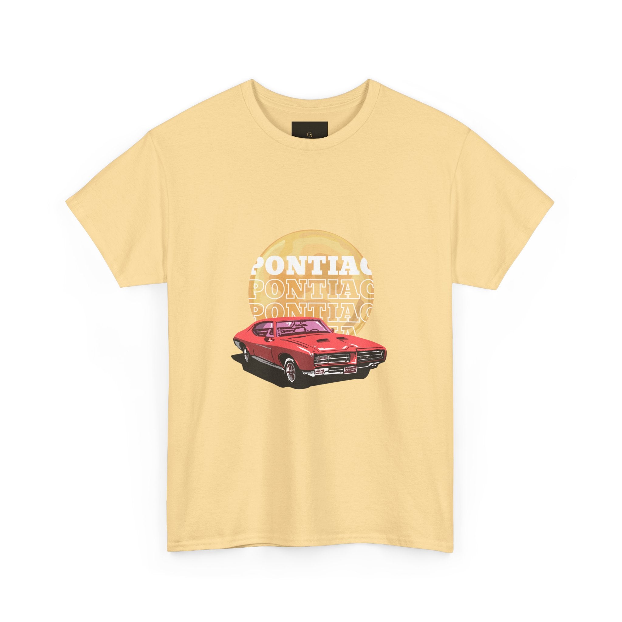 Pontiac GTO Retro Car T-Shirt — Vintage Muscle Car Graphic Tee