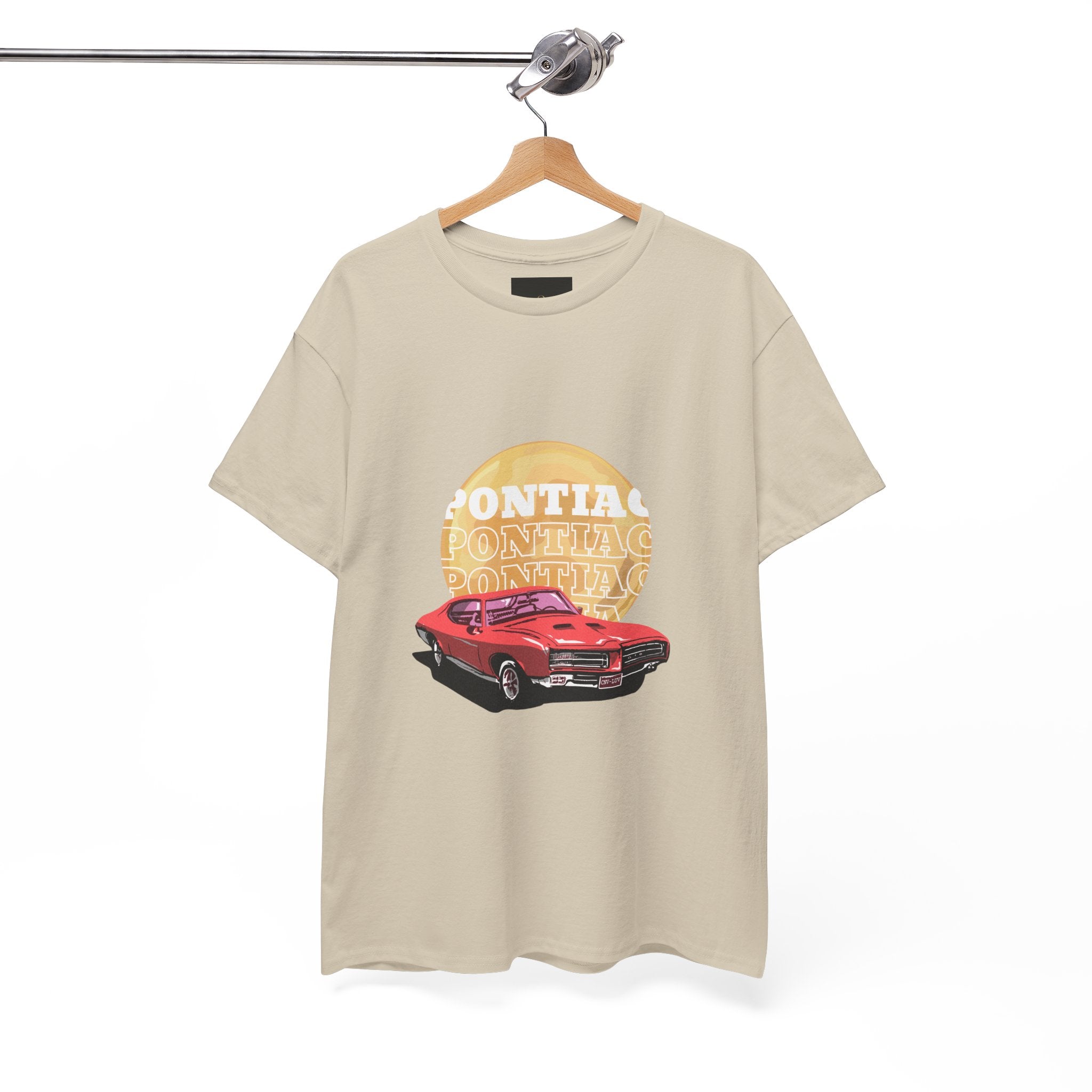 Pontiac GTO Retro Car T-Shirt — Vintage Muscle Car Graphic Tee