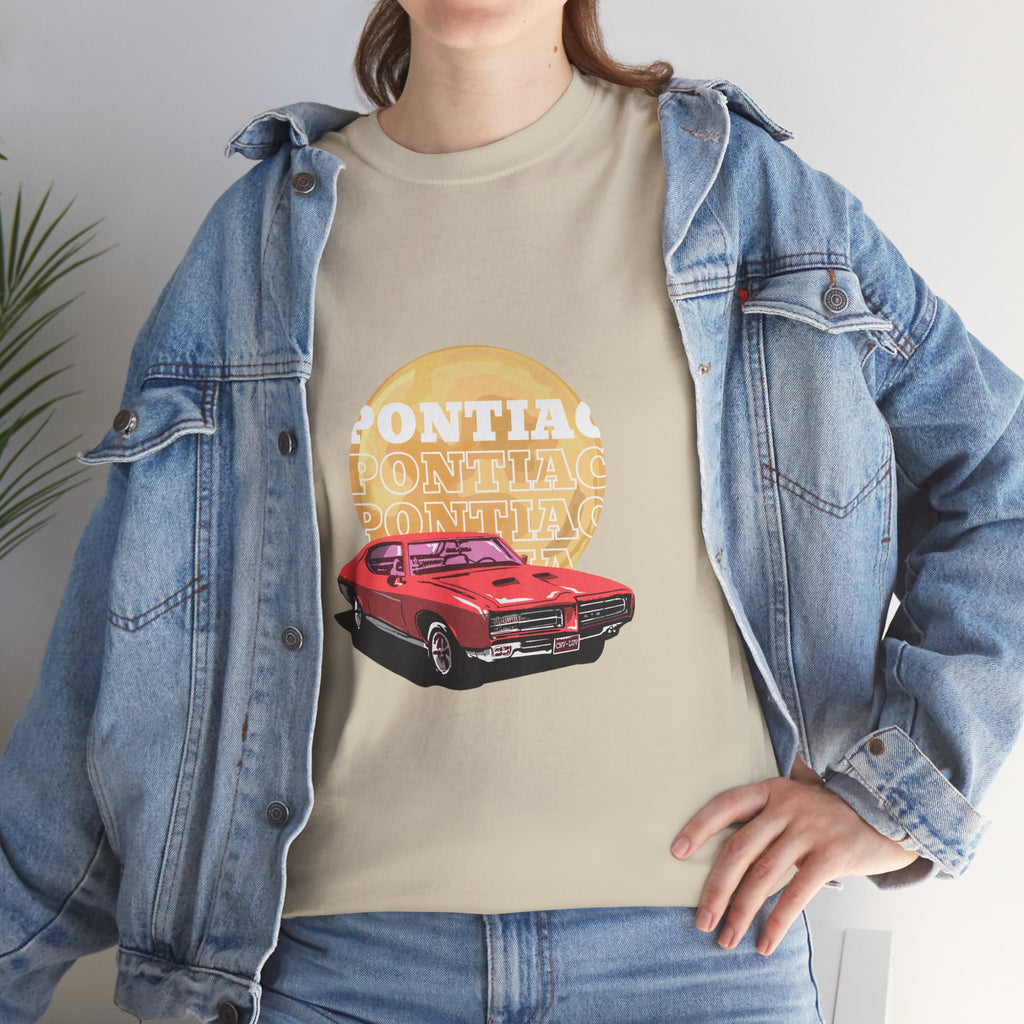 Pontiac GTO Retro Car T-Shirt — Vintage Muscle Car Graphic Tee