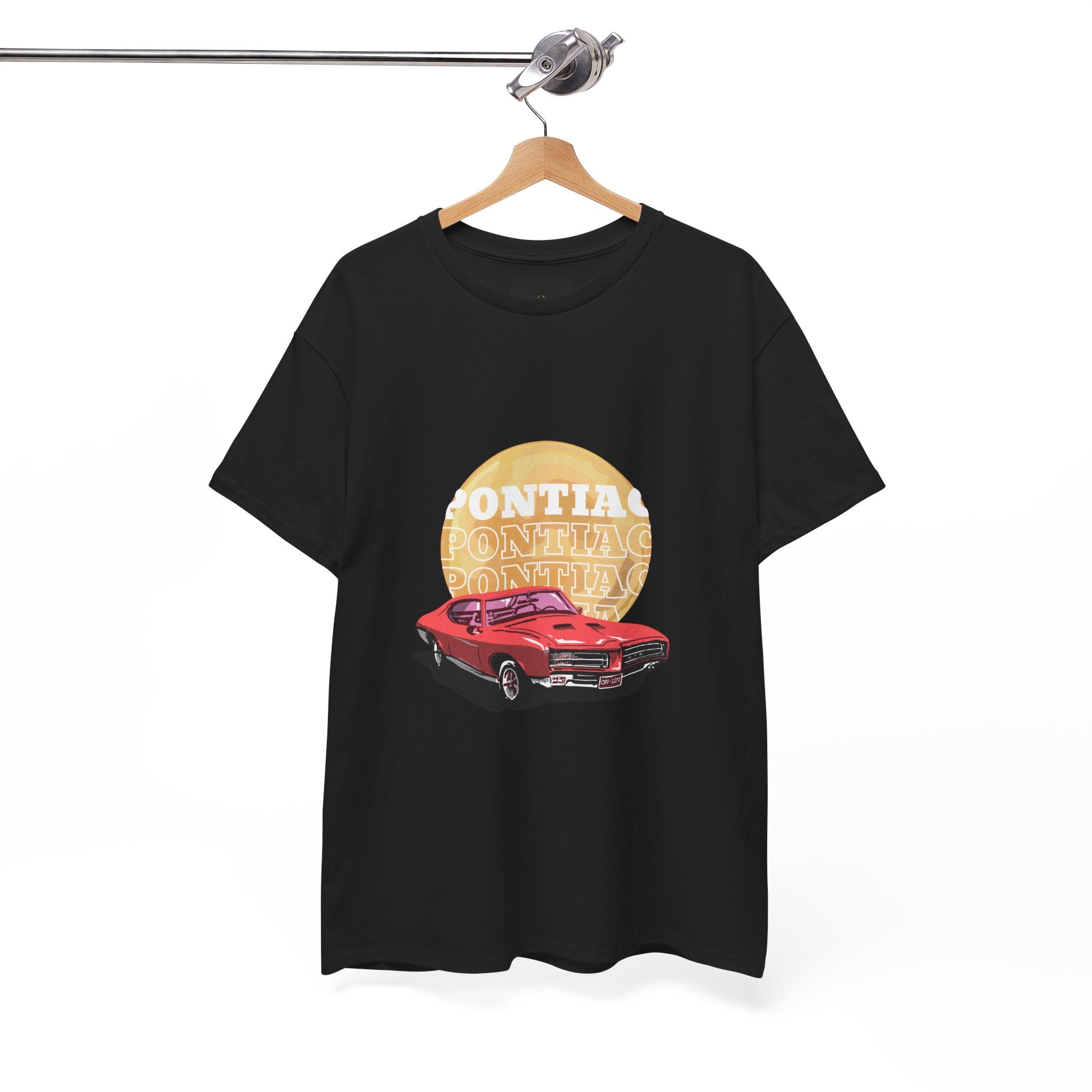 Pontiac GTO Retro Car T-Shirt — Vintage Muscle Car Graphic Tee