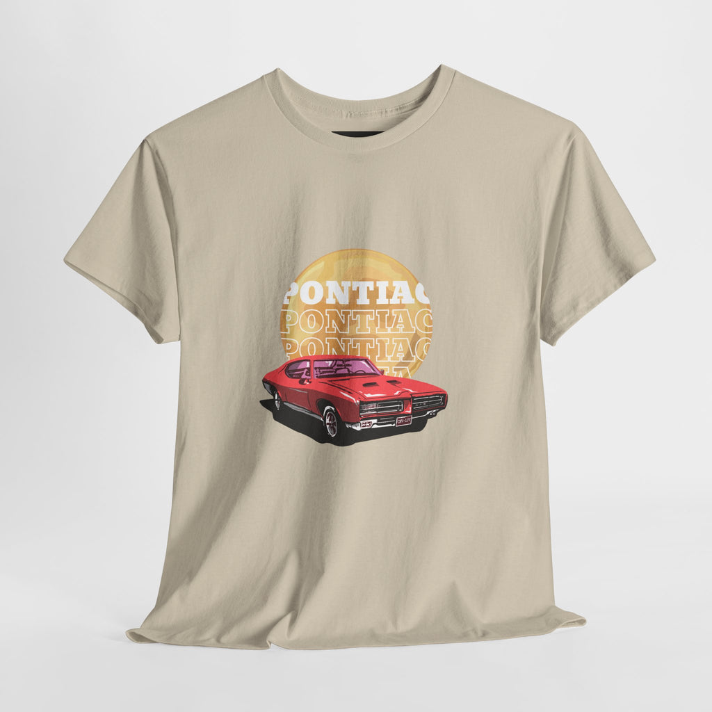 Pontiac GTO Retro Car T-Shirt — Vintage Muscle Car Graphic Tee
