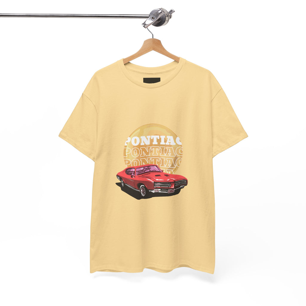 Pontiac GTO Retro Car T-Shirt — Vintage Muscle Car Graphic Tee