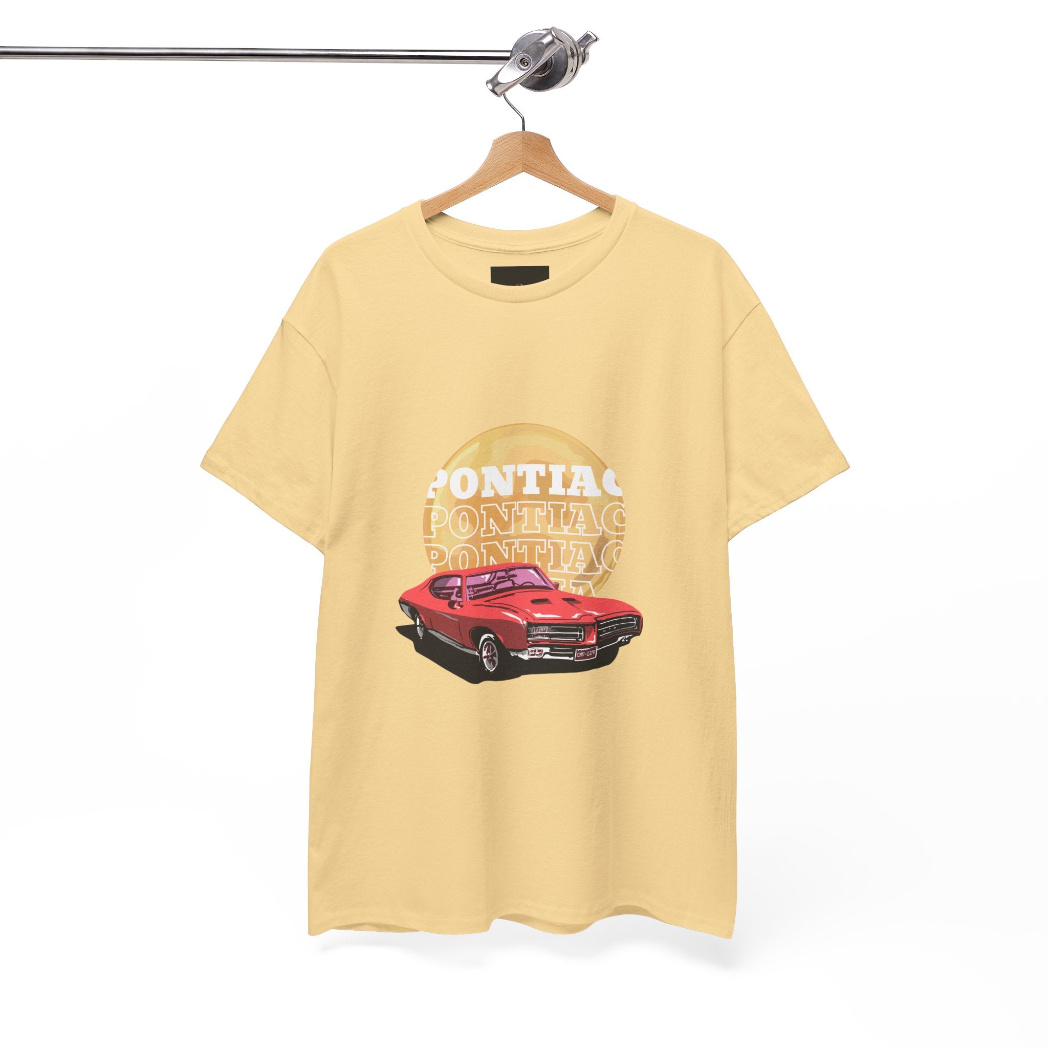 Pontiac GTO Retro Car T-Shirt — Vintage Muscle Car Graphic Tee